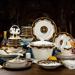 Signature Luxury Family Dinner Set - Professional Edition